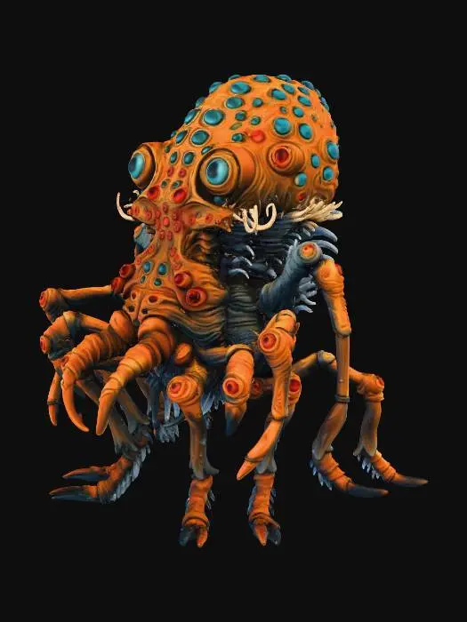 3D model for Arachnid Majesty