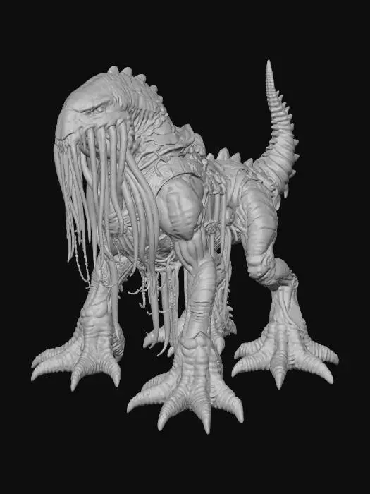 3D model for Galactic Mecha-Beast