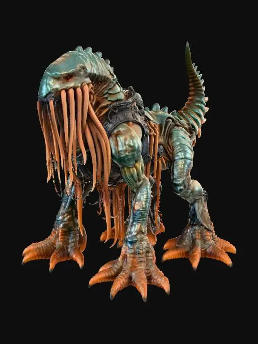 3D model for Galactic Mecha-Beast