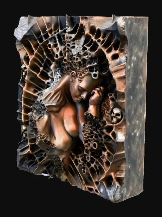 3D model for wall_symbol_plus