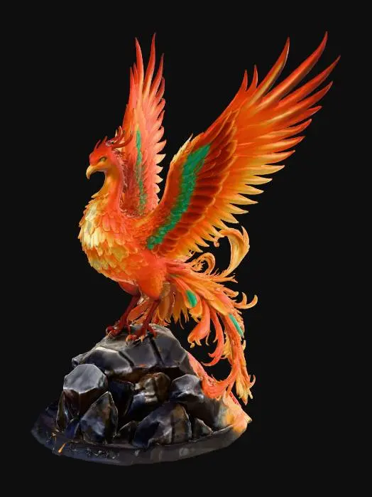 3D model for Phoenix Rising