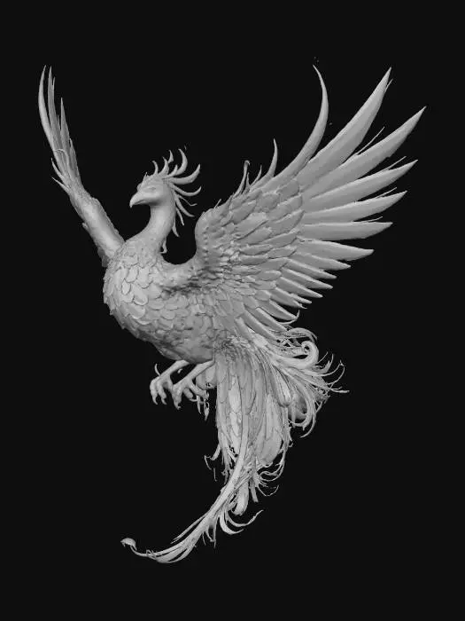 3D model for Ethereal Phoenix