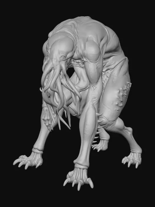 3D model for The_Thing