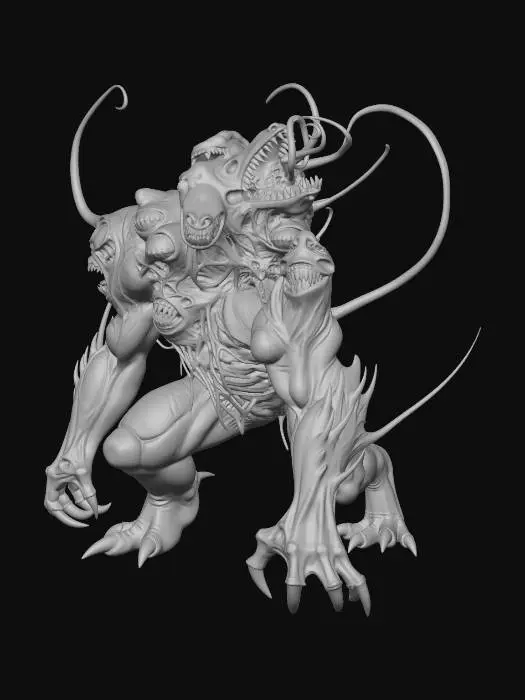3D model for Nightmare Abomination