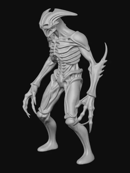 3D model for Void Warden