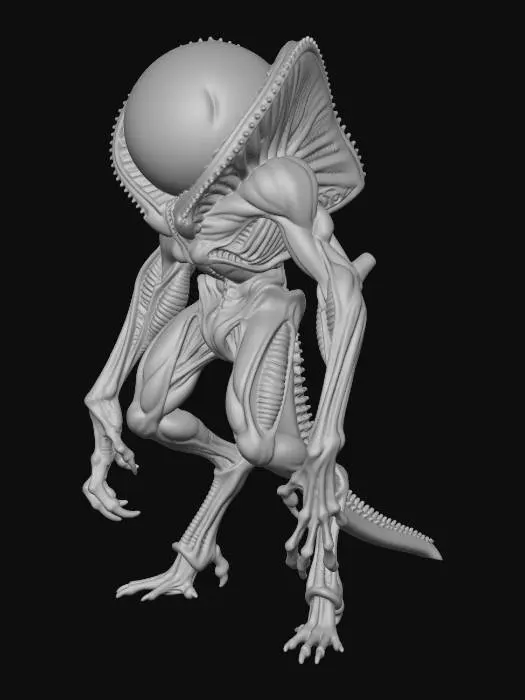 3D model for Alien Sentinel