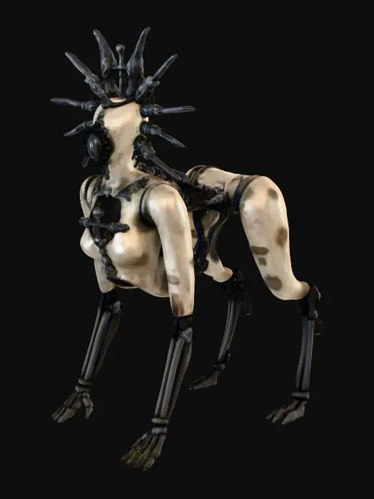 3D model for Clockwork Sentinel