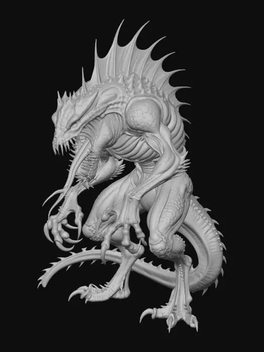 3D model for Abyssal Predator