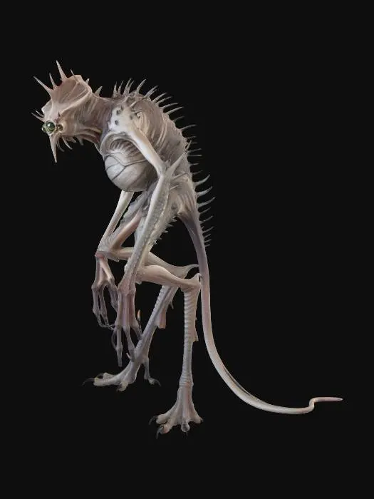 3D model for Alien Stalker