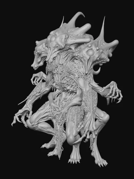 3D model for Ethereal Triad