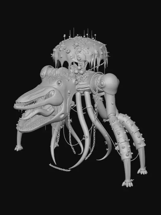 3D model for Mechanical Nightmare