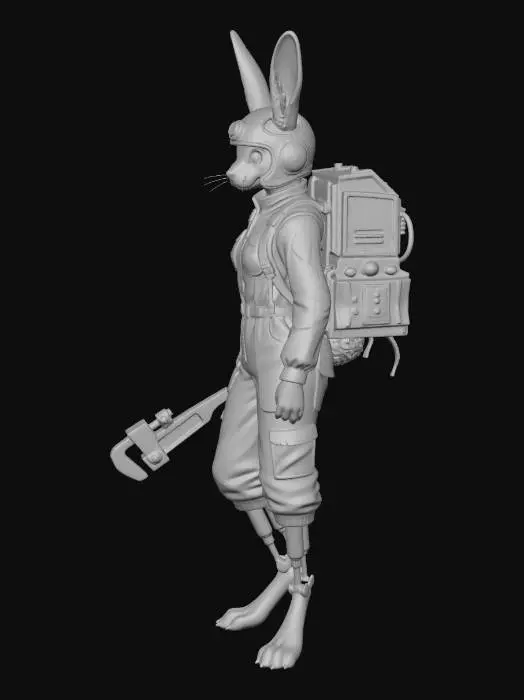 3D model for Space Engineer Hare