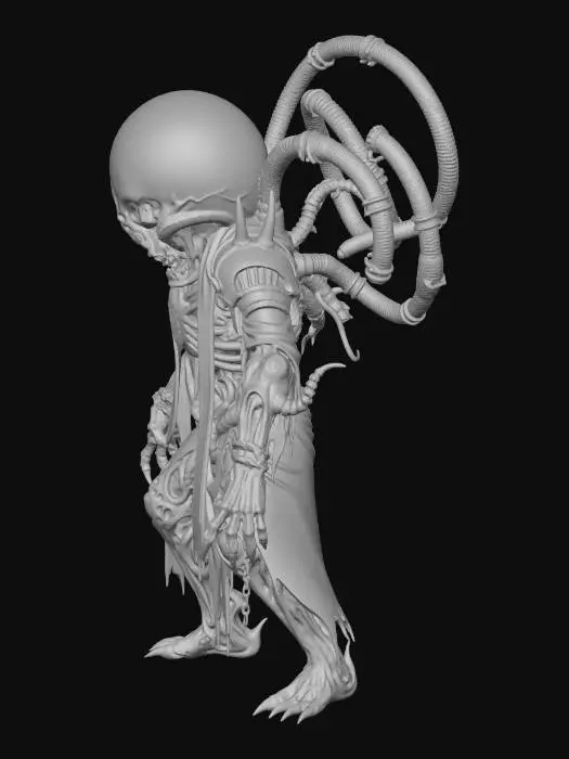 3D model for Harbinger of the Glass Skull