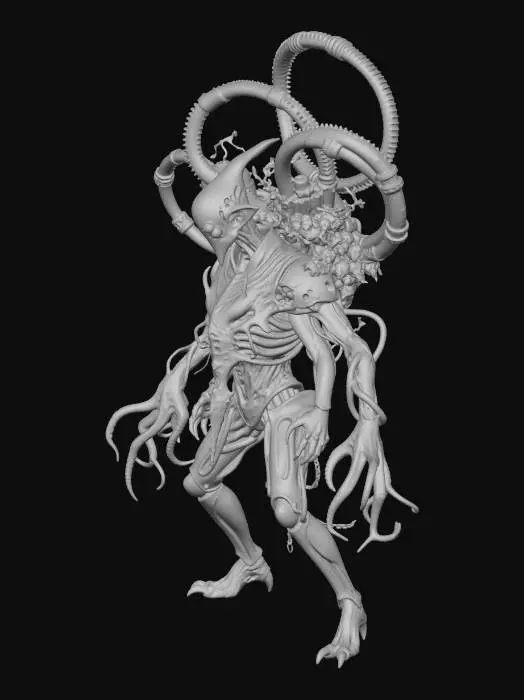 3D model for Eldritch Harbinger