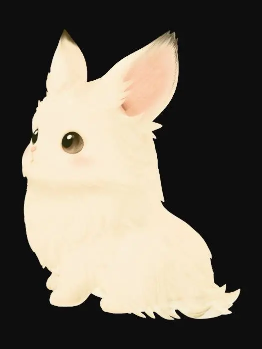 3D model for Snowflake Kitten