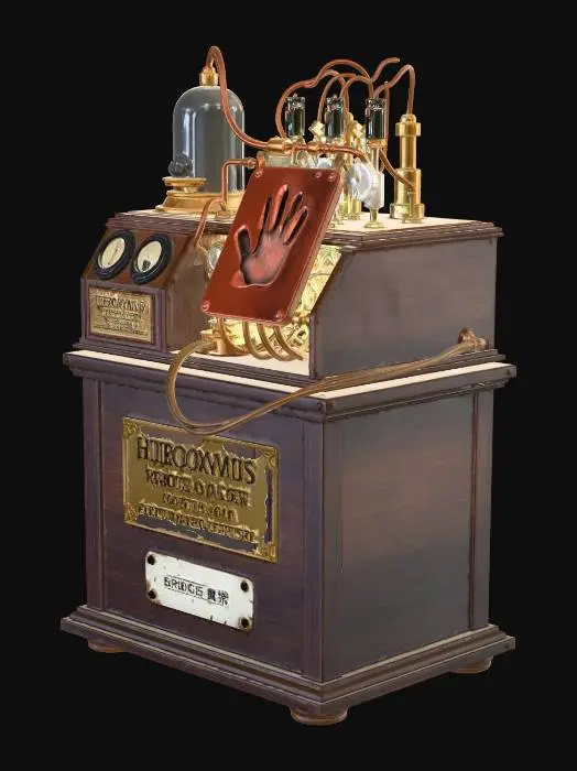 3D model for Hieronymus Radionic Analyzer