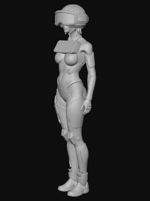 3D model for Neon Valkyrie