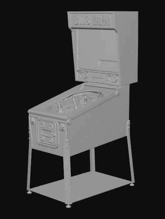 3D model for Phantom of the Opera Pinball Machine