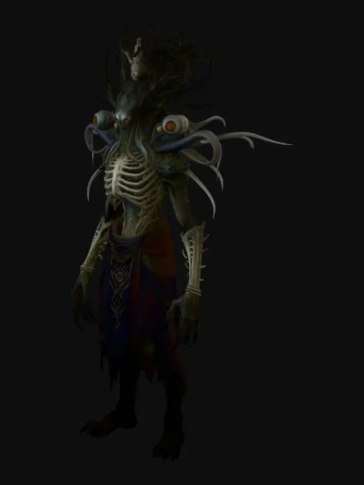 3D model for Abyssal Harbinger