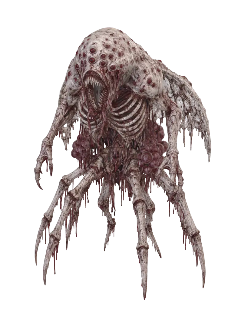Poet - Eldritch 3D model, vytvořený pomocí AI