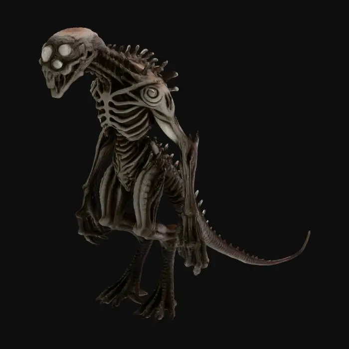 3D model for Alien Horror Behemoth