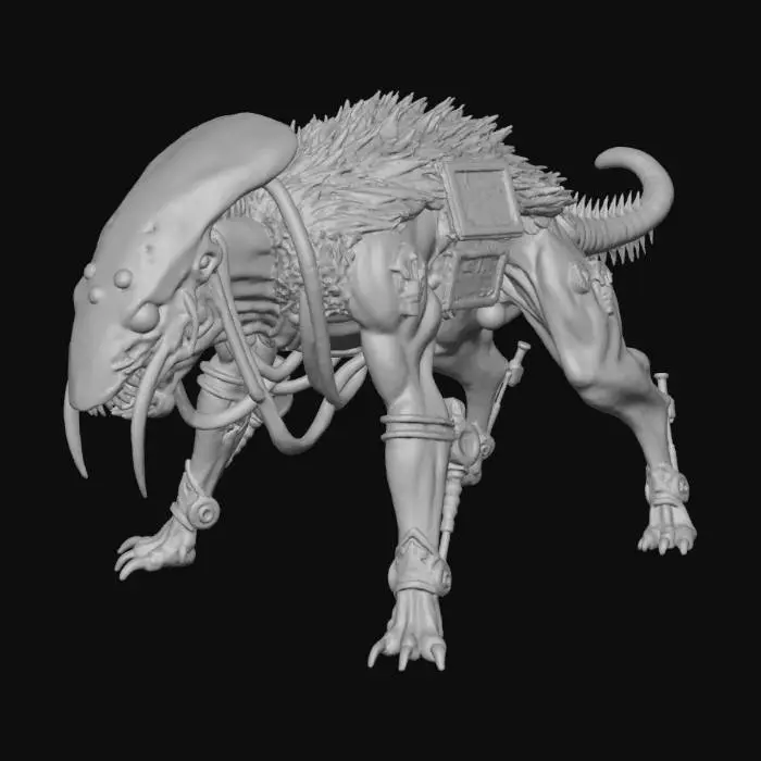 3D model for Cyber Beast Hybrid
