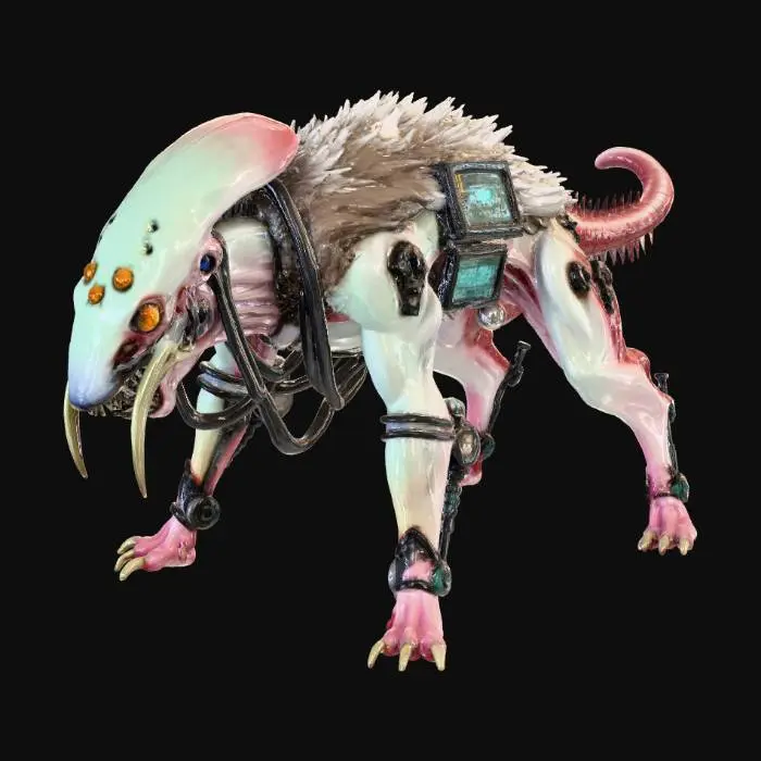3D model for Cyber Beast Hybrid