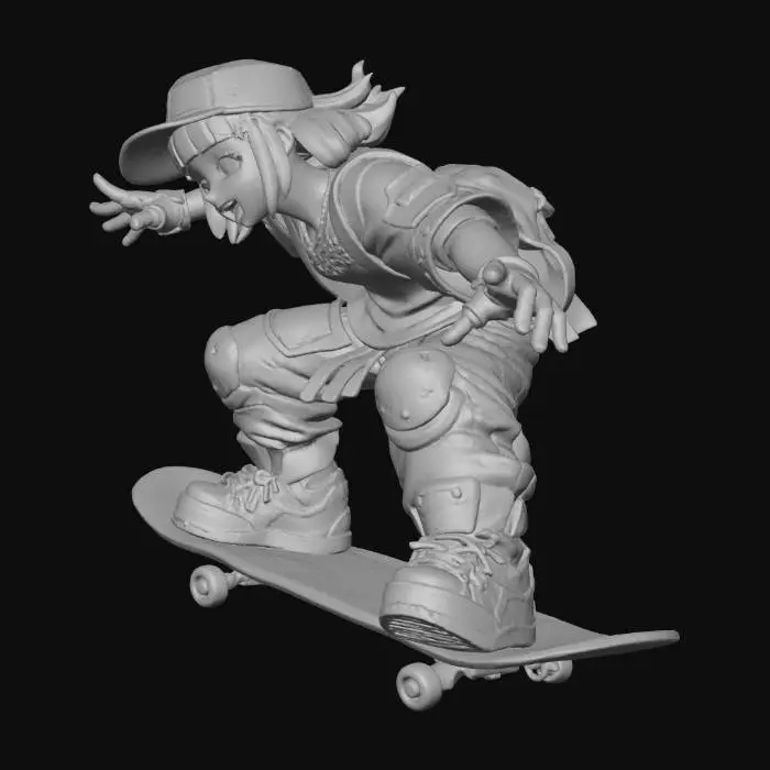 3D model for Skateboard Adventure