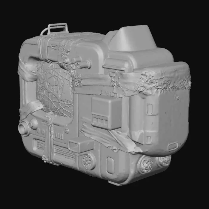 3D model for Retro Tech Relic BRIDGE2 異常