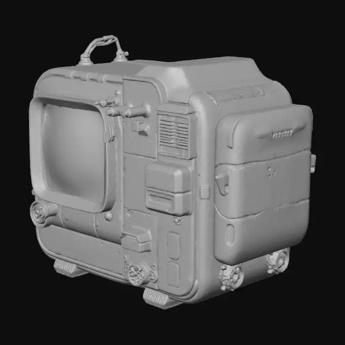 3D model for Vintage Signal Analyzer