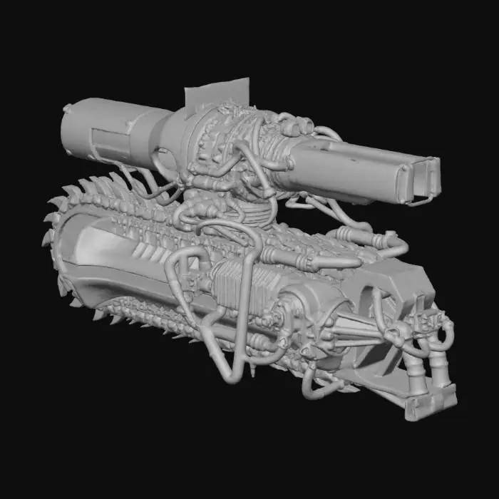 3D model for Cyberpunk Chainsaw Mechanism BRIDGE 異常