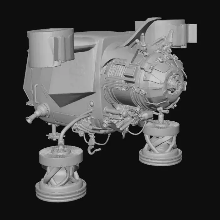 3D model for Rusty Hoverbot