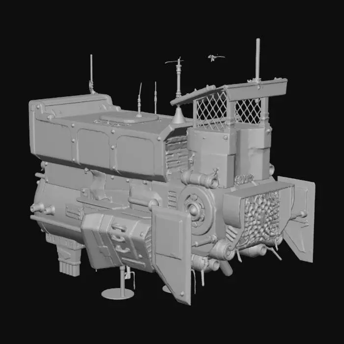 3D model for machinery