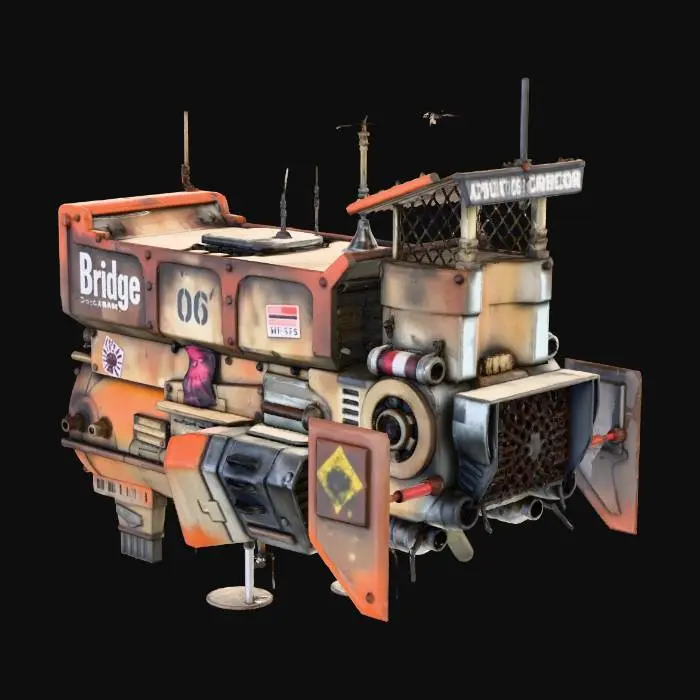 3D model for machinery