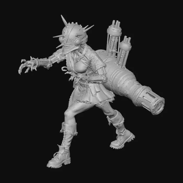 3D model for Visual_Kei_Zombie