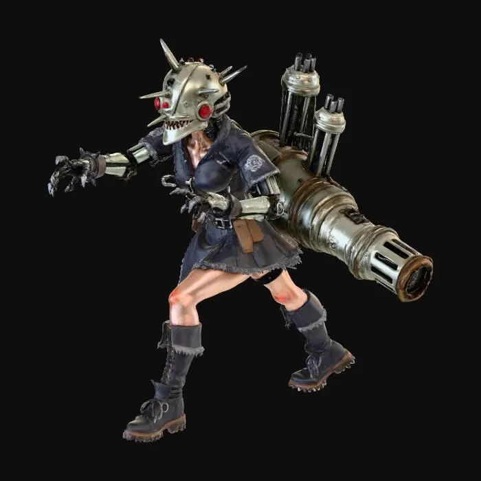 3D model for Visual_Kei_Zombie