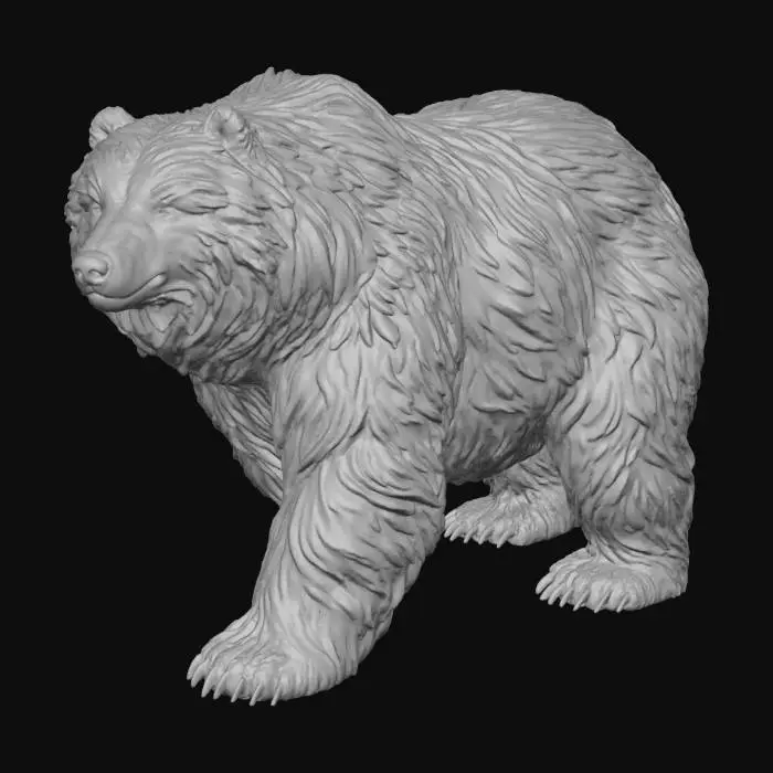3D model for Majestic Bear