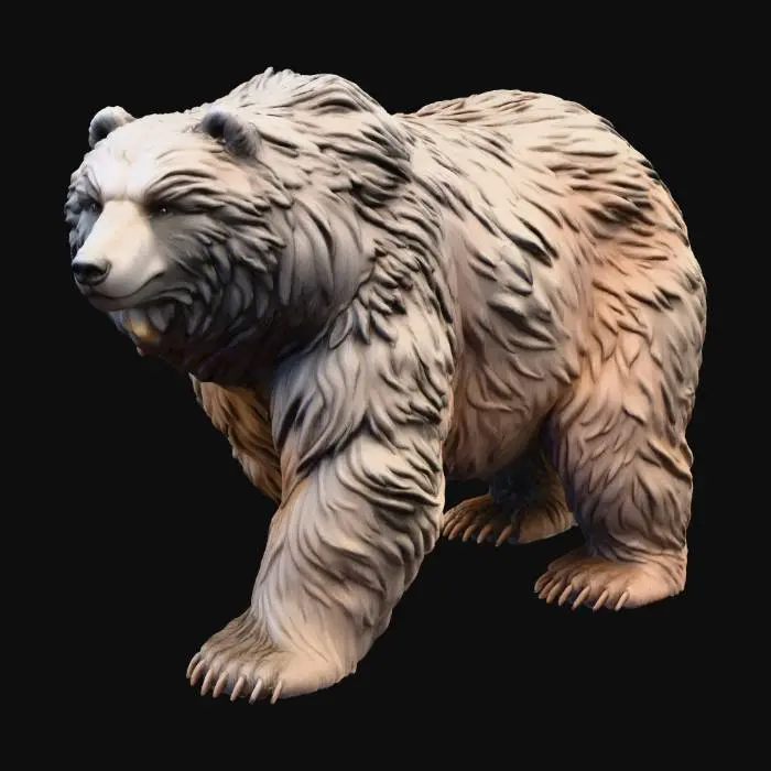 3D model for Majestic Bear