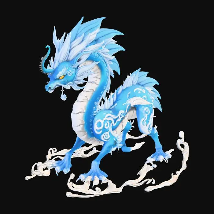 3D model for Azure Dragon