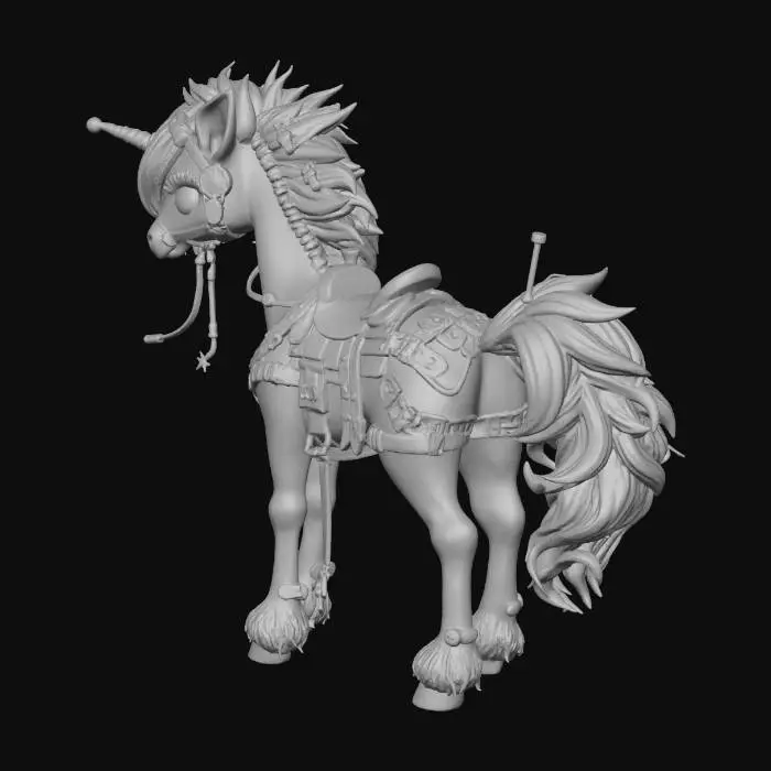 3D model for Giraffe Pony Convergence