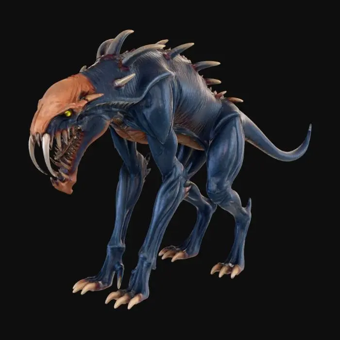 3D model for Razorback Beast