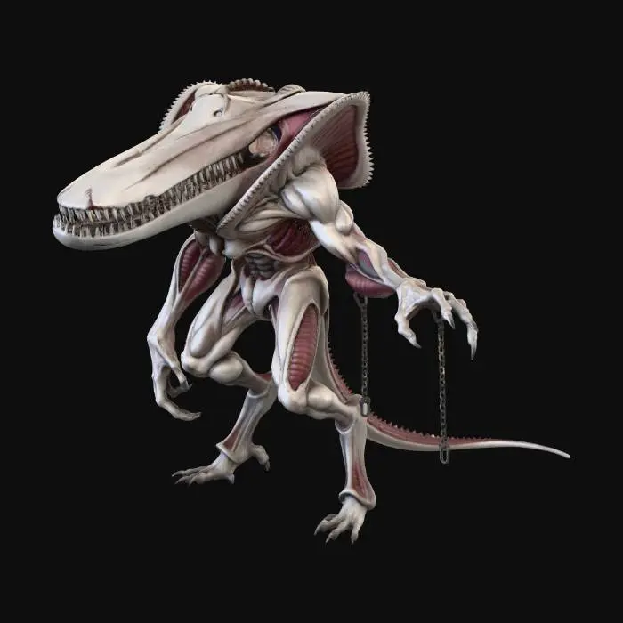 3D model for Creature of the Abyss