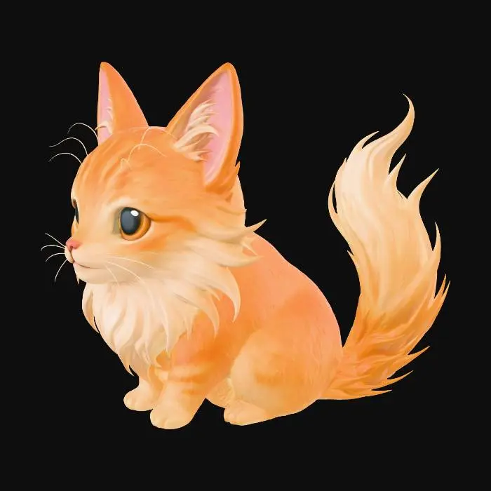 3D model for Amber Whiskers