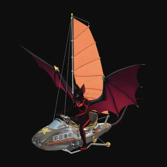 3D model for Batwing Courier