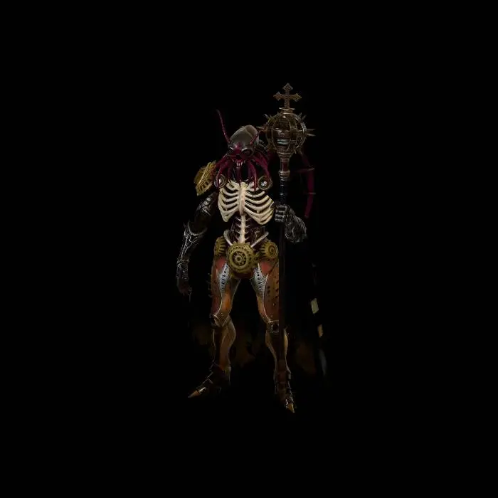 3D model for Gearbound Revenant