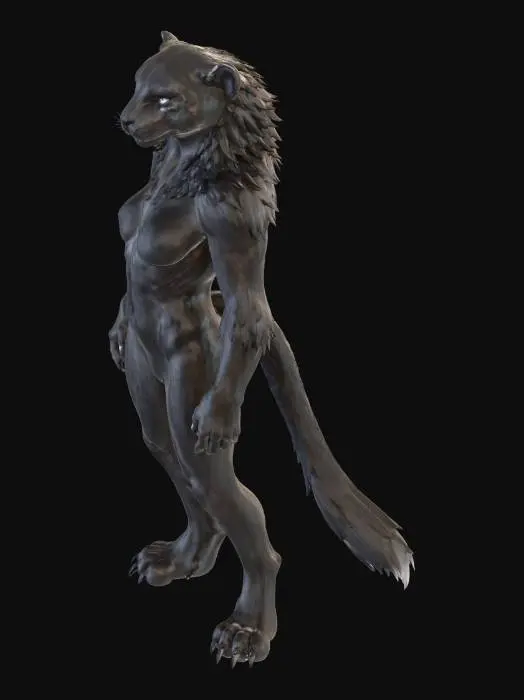 3D model for Midnight Panthera