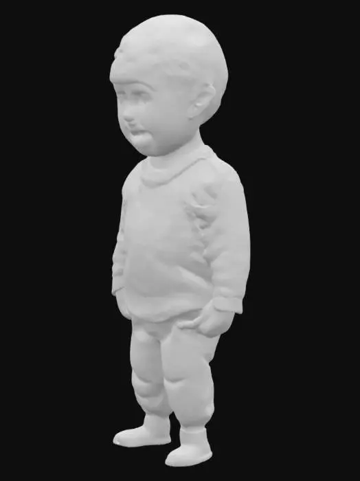 3D model for Curious Child in Hallway