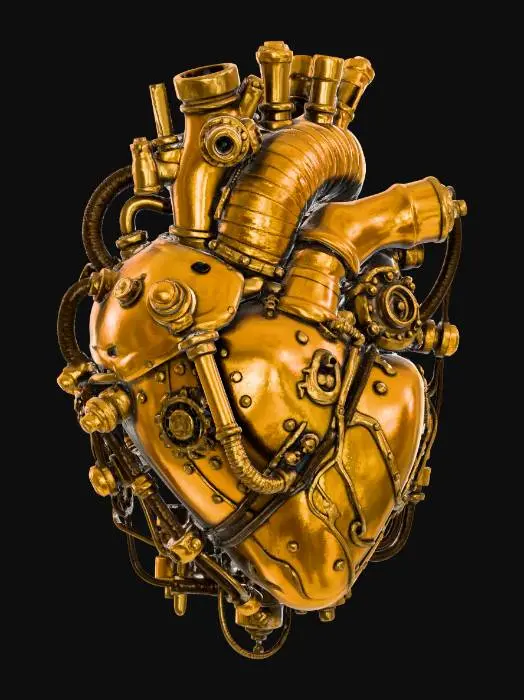 3D model for Steampunk Heartbeat