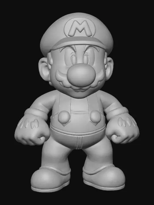 3D model for Mario 64 Character Model