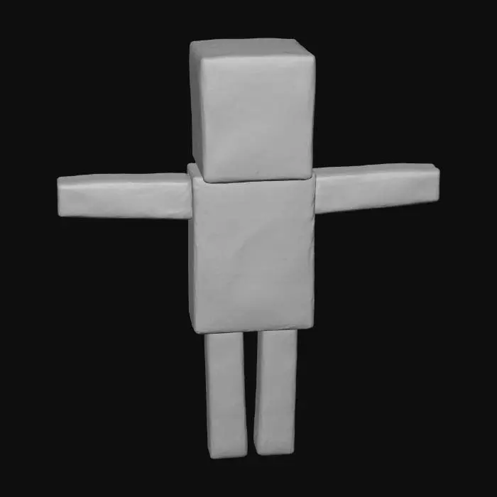 3D model for Papercraft Persona